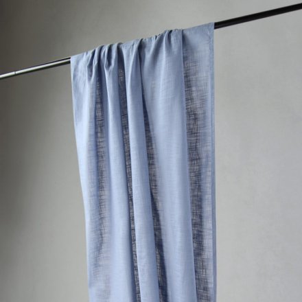 Solid coloured curtains