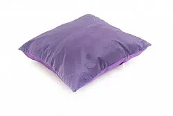Seidensamt-Kissen (purple) (kissenbezug) 45 x 45 cm