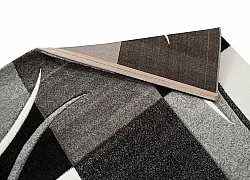 Wilton-Teppich - London Patch (schwarz)