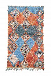 Marokkanischer Berber Teppich Boucherouite 195 x 115 cm