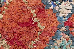 Marokkanischer Berber Teppich Boucherouite 195 x 115 cm