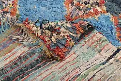 Marokkanischer Berber Teppich Boucherouite 195 x 115 cm