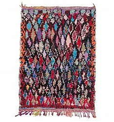 Marokkanischer Berber Teppich Boucherouite 185 x 125 cm