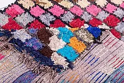 Marokkanischer Berber Teppich Boucherouite 275 x 110 cm