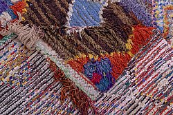 Marokkanischer Berber Teppich Boucherouite 285 x 145 cm