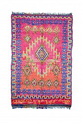 Marokkanischer Berber Teppich Boucherouite 270 x 175 cm