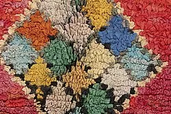 Marokkanische Berber Teppich Boucherouite 270 x 170 cm
