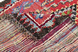 Marokkanischer Berber Teppich Boucherouite 290 x 130 cm