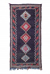 Marokkanische Berber Teppich Boucherouite 360 x 180 cm