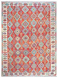 Kelim Teppich Afghan 396 x 294 cm
