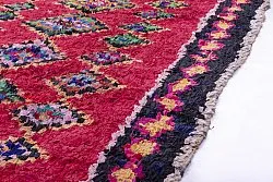 Marokkanischer Berber Teppich Boucherouite 255 x 145 cm