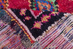 Marokkanischer Berber Teppich Boucherouite 255 x 145 cm
