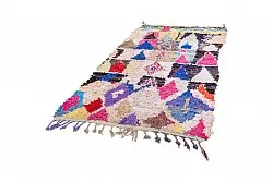 Marokkanische Berber Teppich Boucherouite 245 x 135 cm