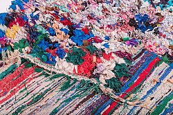 Marokkanischer Berber Teppich Boucherouite 220 x 140 cm