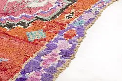Marokkanische Berber Teppich Boucherouite 220 x 105 cm