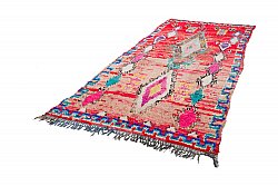 Marokkanischer Berber Teppich Boucherouite 330 x 150 cm