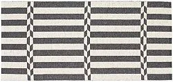 Kunststoffteppiche - Der Horred-Teppich Arrow (schwarz)