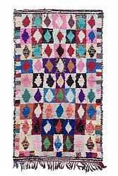 Marokkanischer Berber Teppich Boucherouite 255 x 145 cm