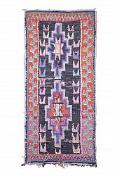 Marokkanischer Berber Teppich Boucherouite 310 x 140 cm