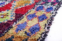 Marokkanische Berber Teppich Boucherouite 245 x 135 cm