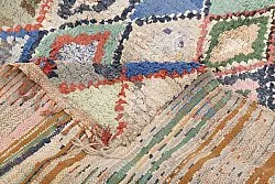 Marokkanische Berber Teppich Boucherouite 230 x 130 cm
