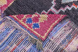 Marokkanische Berber Teppich Boucherouite 255 x 130 cm
