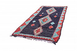 Marokkanische Berber Teppich Boucherouite 285 x 145 cm