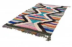 Marokkanischer Berber Teppich Boucherouite 135 x 245 cm
