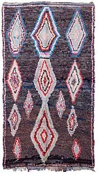 Marokkanischer Berber Teppich Boucherouite 270 x 150 cm