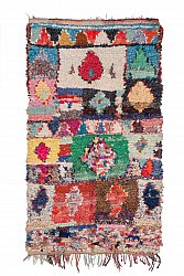 Marokkanischer Berber Teppich Boucherouite 255 x 145 cm