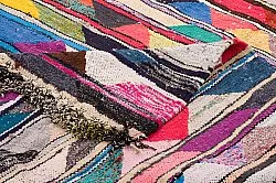 Marokkanischer Berber Teppich Boucherouite 130 x 225 cm