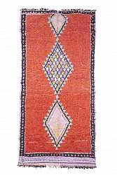 Marokkanischer Berber Teppich Boucherouite 365 x 175 cm