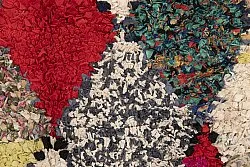Marokkanischer Berber Teppich Boucherouite 190 x 100 cm