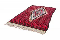 Marokkanischer Berber Teppich Boucherouite 255 x 145 cm