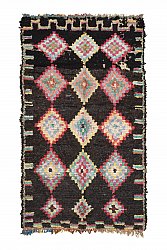 Marokkanische Berber Teppich Boucherouite 265 x 150 cm