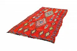 Marokkanischer Berber Teppich Boucherouite 285 x 135 cm