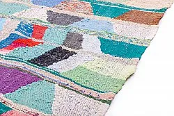Marokkanische Berber Teppich Boucherouite 250 x 130 cm