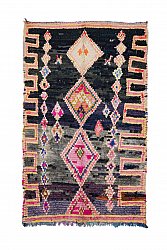 Marokkanischer Berber Teppich Boucherouite 245 x 155 cm