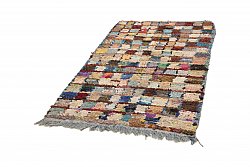 Marokkanischer Berber Teppich Boucherouite 205 x 115 cm