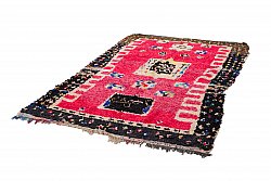 Marokkanischer Berber Teppich Boucherouite 240 x 155 cm