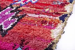Marokkanische Berber Teppich Boucherouite 230 x 140 cm