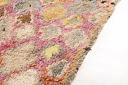 Marokkanische Berber Teppich Boucherouite 255 x 100 cm