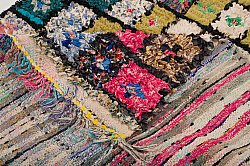 Marokkanischer Berber Teppich Boucherouite 280 x 120 cm