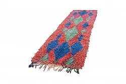 Marokkanische Berber Teppich Boucherouite 330 x 100 cm