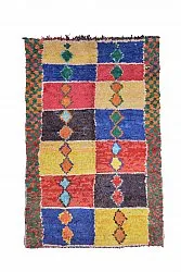 Marokkanischer Berber Teppich Boucherouite 255 x 160 cm
