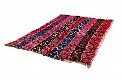 Marokkanischer Berber Teppich Boucherouite 135 x 205 cm