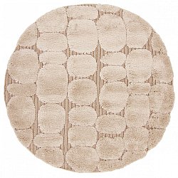 Runde Teppiche - Fondi (beige)