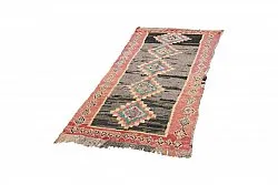 Marokkanische Berber Teppich Boucherouite 225 x 105 cm