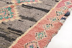 Marokkanische Berber Teppich Boucherouite 225 x 105 cm
