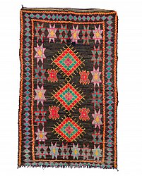 Marokkanischer Berber Teppich Boucherouite 215 x 135 cm